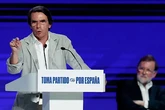 Aznar, sobre el Gobierno: "Si pactas con delincuentes, no te extrañe acabar en la cárcel"