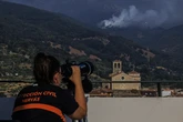 Psicosis en Hervás bajo el volcán del incendio de Jarilla, el mayor en la historia de Extremadura: "Es una bomba y va a durar bastante más"