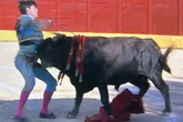 Sergio Rollón, evacuado en helicóptero tras una grave cornada en Valdetorres del Jarama