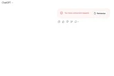 Fallo global de ChatGPT: "Demasiadas solicitudes simultáneas"