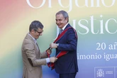 Zapatero hace un guiño a la amnistía en su reivindicación del matrimonio igualitario: "Un derecho consagrado en la Constitución sin que esta lo reconociera"