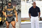 Así es el cambio físico de Dwayne Johnson, La Roca, tras perder 27 kilos
