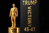 Trump promociona un perfume con una figura dorada de sí mismo inspirado en su victoria electoral a 211 euros el frasco