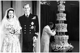 Subastan por 3.000 euros una porción de la tarta de la boda de la reina Isabel II de 1947 (y el nuevo dueño quiere comérselo)
