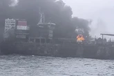 Un desaparecido tras el choque entre un carguero y un petrolero que amenaza con contaminar el mar del Norte