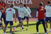 Dani Olmo, otra baja para De la Fuente, que piensa en Ansu Fati: "Es una gran noticia para la selección"