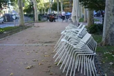 Desmantelan a una banda que robó 1.100 sillas de terraza valoradas en 60.000 euros en Madrid y Toledo