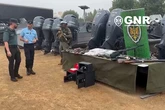 La Guardia Civil y la Guardia Nacional Republicana de Portugal detienen a medio centenar de personas y desmontan una red de fabricación de narcolanchas