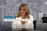 Yolanda Díaz:"Ayudamos a que la gente sea un poco más feliz"