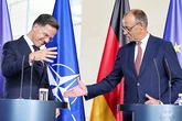 Merz celebra con Rutte los 70 años de Alemania en la OTAN: "Adquiriremos nuevos equipos a gran escala"