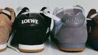 Pisadas cómodas: Loewe presenta un híbrido entre una zapatilla de running y una bailarina