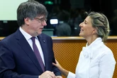 Yolanda Díaz y Junts, del deshielo con Puigdemont en Bruselas a la bronca en el Congreso
