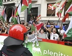 Los comunistas y radicales vascos que llevaron el boicot contra la Vuelta de Bilbao a Madrid mantienen las protestas