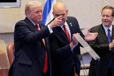 Larga ovación del Parlamento de Israel a Trump: "Es un coloso que será consagrado por la Historia"