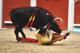 Morante de la Puebla cae herido en Pontevedra con una cornada "extensa" de pronóstico grave