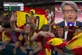 Juan Carlos Rivero, protagonista inesperado del final de la Nations League tras colarse una bandera franquista: "Grande, Juan Carlos Rivero en La 1"