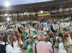Pleno de Daniel Luque, a hombros con Perera y Talavante en el homenaje a Manolo Lozano en Segovia