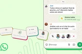 Qué significa el nuevo botón de WhatsApp: para qué sirve y por qué no aparece en todos los chats