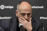 Tebas lamenta la cancelación del Villarreal-Barça en Miami y señala a los que "presionan a árbitros, construyen relatos y utilizan la presión política y mediática"