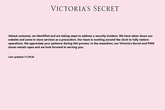 Victoria's Secret suspende parte de sus ventas online tras un "incidente de seguridad" que afecta a su web