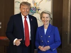 Von der Leyen y Trump se reunirán el domingo en Escocia para tratar de cerrar un acuerdo comercial