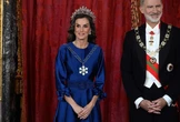 Doña Letizia saca la artillería pesada y se pone la tiara rusa en la cena de gala en honor al sultán de Omán, en visita de Estado a España