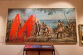 El PP busca forzar al Gobierno a "condenar la vandalización" del patrimonio tras el ataque de Futuro Vegetal en el Museo Naval y el silencio de Urtasun