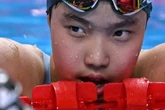 La intrahistoria de Yu Zidi, la nadadora que a sus 12 años ha roto una barrera infranqueable