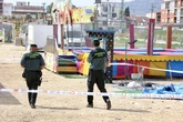 Dos detenidos por la muerte de la niña electrocutada en unas camas elásticas en Alquerías (Murcia)