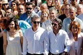 Feijóo sostiene que España "necesita una revolución" ante los miles de manifestantes en Madrid