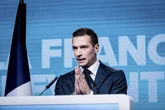 Jordan Bardella abandera la "vía italiana" de la extrema derecha