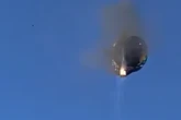 Ocho muertos por el incendio y caída de un globo aerostático que llevaba a 21 personas en Brasil