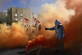 Desigual impacto de la huelga en Francia en medio de la crisis: "Los políticos viven por encima de nuestras posibilidades"