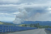Cinco brigadistas heridos con quemaduras de diferente consideración en el incendio de Barreiros (Lugo)