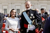 El Rey recupera sus atributos más simbólicos... dos años después