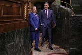 Un Sánchez "destruido" busca con sus fieles la salida a su peor momento: "Nos fuimos a dormir creyendo que habría una explicación al informe de la UCO"