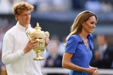 La celebración de Sinner: el abrazo de Singlinde, la apuesta con su entrenador y un "¿Debo llamarla alteza?" con Kate Middleton