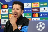 Simeone vuelve a su coletilla para hablar del objetivo del Atlético: "Partido a partido"