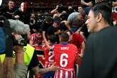 Más antidisturbios un año después del derbi de los mecheros: "El Frente Atlético sabe que está en el punto de mira"
