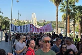 Aulas vacías y masivo seguimiento de la huelga de profesores en Extremadura, que claman por una homologación salarial a la del resto de España