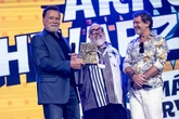 Arnold Schwarzenneger asiste a la Comic-Con de Málaga junto a Álex de la Iglesia y Antonio Banderas