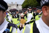 Reino Unido restringe las manifestaciones tras casi 500 arrestos en la protesta propalestina de Trafalgar