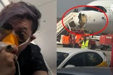 Momentos de pánico en un avión de Iberia tras chocar contra un buitre que destrozó la parte frontal
