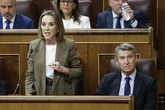 El PP tacha al Gobierno de "mafia" con "sede en Sicilia" y arremete, ante la ausencia de Sánchez, contra Yolanda Díaz: "Es usted colaboradora"