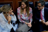 Yolanda Díaz reclama al PSOE "contundencia" y "depurar responsabilidades" contra Leire Díez