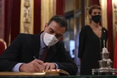 Pedro Sánchez inauguró en 2020 una obra de la empresa de Santos Cerdán a la que Chivite permitió un sobrecoste ilegal del 28,5%