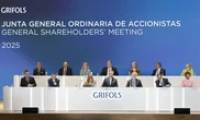 Grifols defiende su posición "sólida" y se compromete a recuperar la política de dividendos