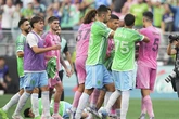 Busquets y Suárez pierden los papeles tras la derrota del Inter de Miami en la final de la Leagues Cup de la MLS
