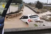 La dana Alice deja acumulados de casi 300 litros/m2 en Carcaixent (Valencia) y obliga a mantener los avisos por lluvias torrenciales