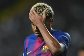 Lamine está totalmente descentrado